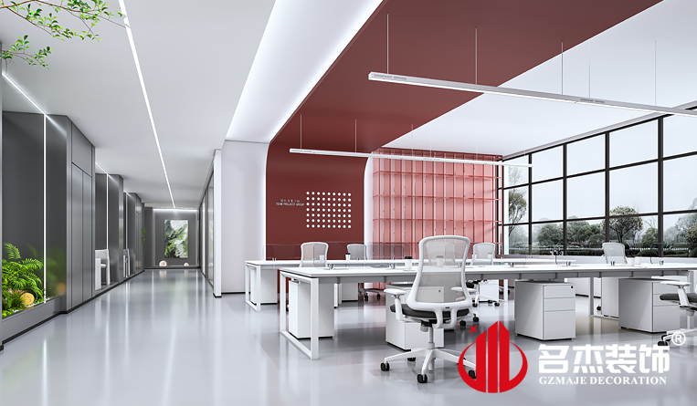 辦公區裝修設計效果